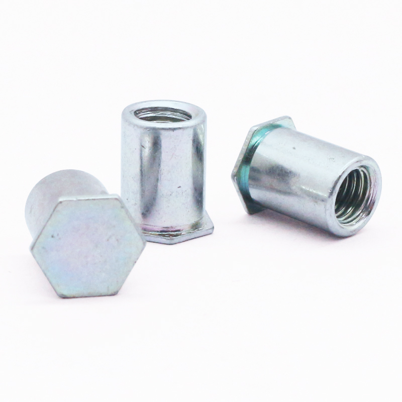 盲孔碳钢压铆螺柱 盲孔碳钢压铆螺柱