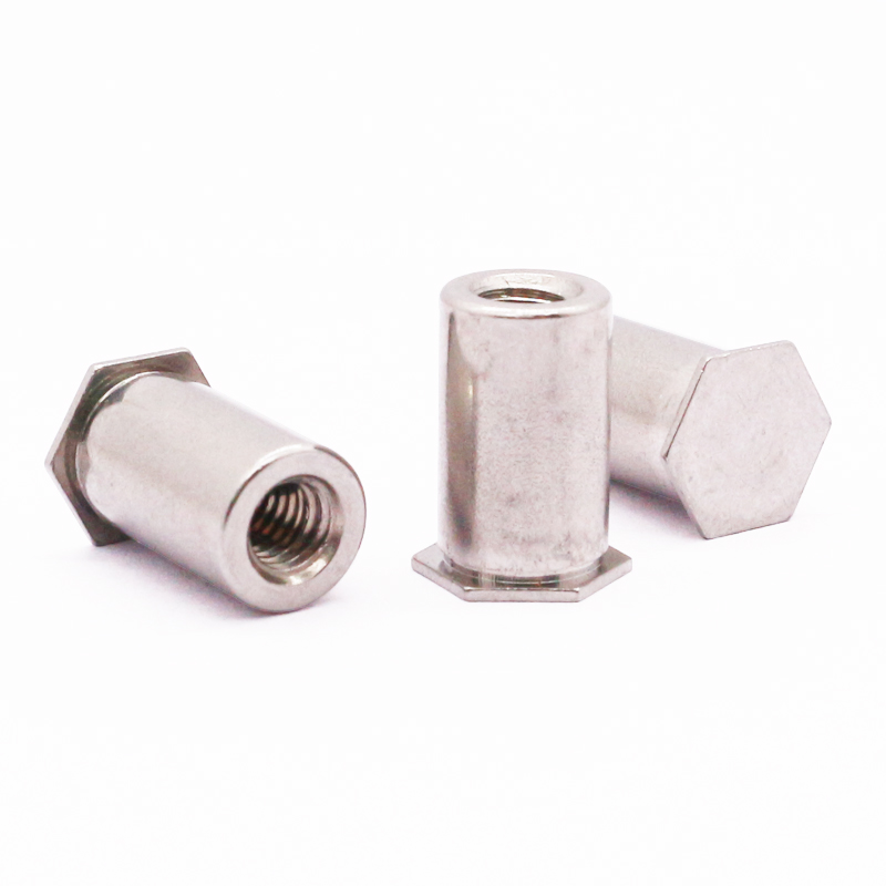 盲孔不锈钢压铆螺柱 盲孔不锈钢压铆螺柱